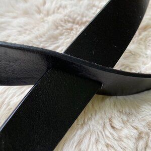 Isabel Marant Lecce Black Leather Adjustable Wraparound Belt NWT
